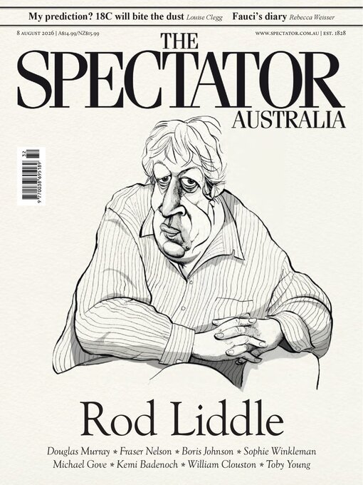 Cover image for The Spectator Australia